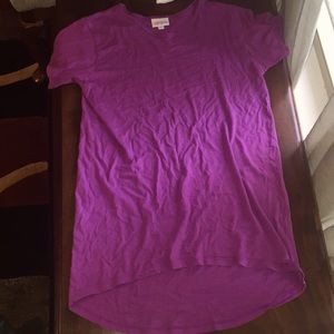 Purple LuLaRoe shirt